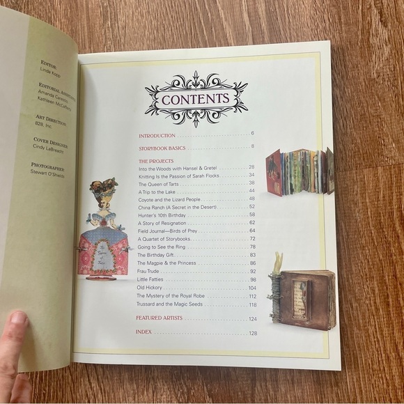 The Artful Storybook Softcover Craft Book Mixed Media - Picture 6 of 8